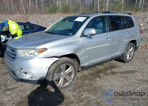 2013 Toyota Highlander Limited V6 from USA, damaged, VIN 5TDDK3EH0DS252295